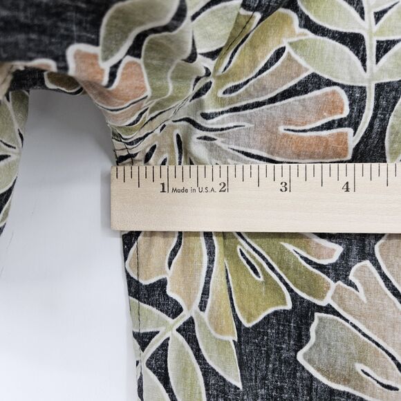 Cooke Street Shirt Mens Large Hawaiian Short Sleeve Button Up Floral Reverse - Picture 7 of 10